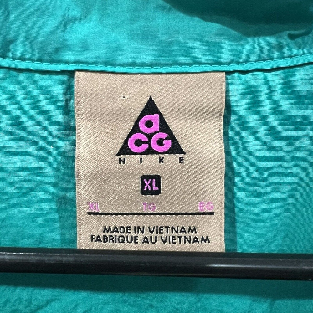 Nike ACG NRG Gilet Utility Vest Jacket Men Sz XL Gorp Core Hiking Teal Vest - Picture 5 of 9